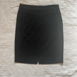 CAbi Classic Black Pencil Skirt
